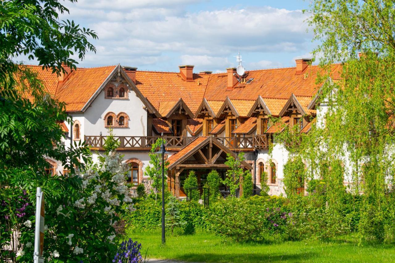 Folwark Lekuk Hotel Łękuk Mały Eksteriør billede
