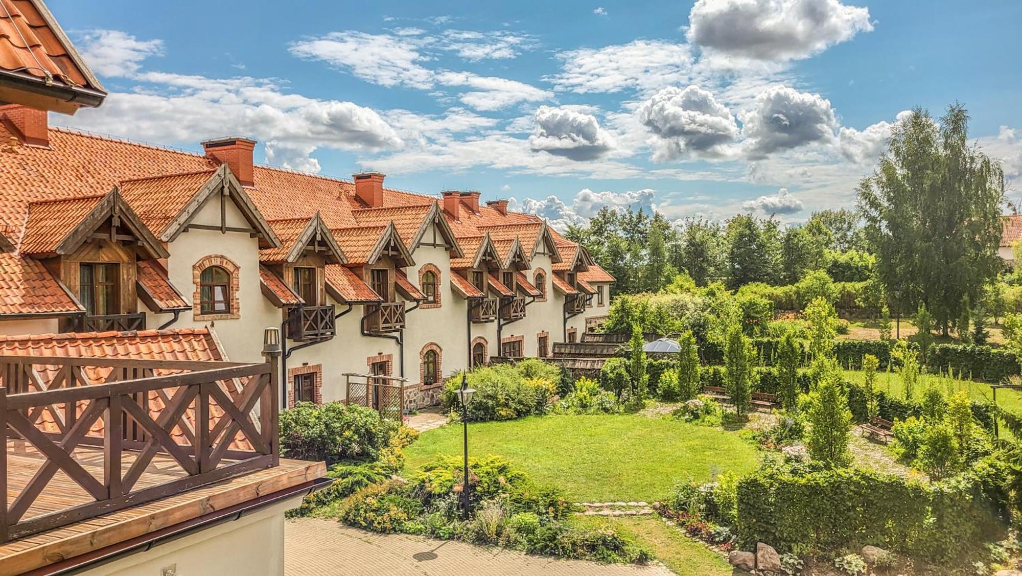 Folwark Lekuk Hotel Łękuk Mały Eksteriør billede